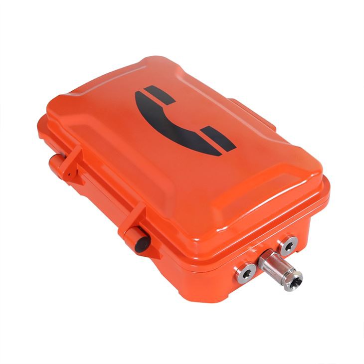 Intrinsically Safe Analog Telephone For Areas At Risk Of Explosion
