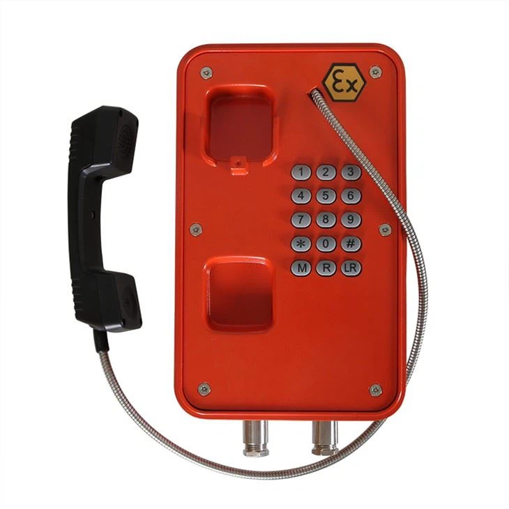 Full Keypad Explosion Proof Telepnone For Hazardous Areas